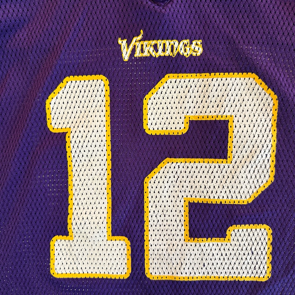 Reebok Youth Minnesota Vikings‎ Percy Harvin #12 Jersey Size Large - Picture 3 of 8